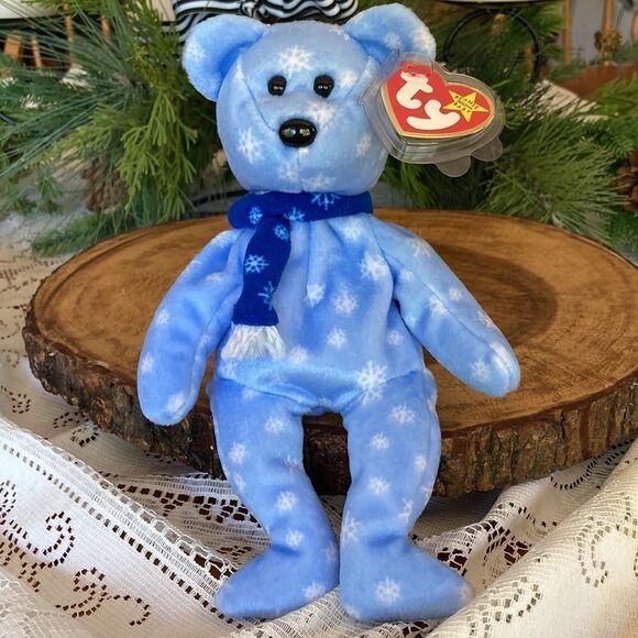 NWT Ty Beanie Baby 1999 Holiday Bear - Picture 8 of 9